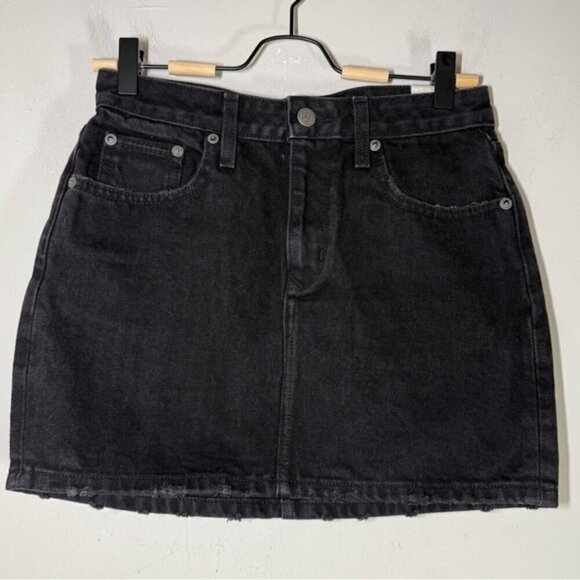 Lovers and Friends Revolve Black Elijah Mini Skirt size 24 - Picture 4 of 8